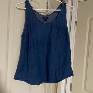 Medium denim tank